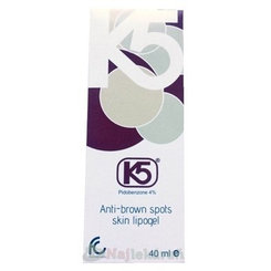 K5 Lipogel na depigmentáciu hnedých škvŕn 40ml