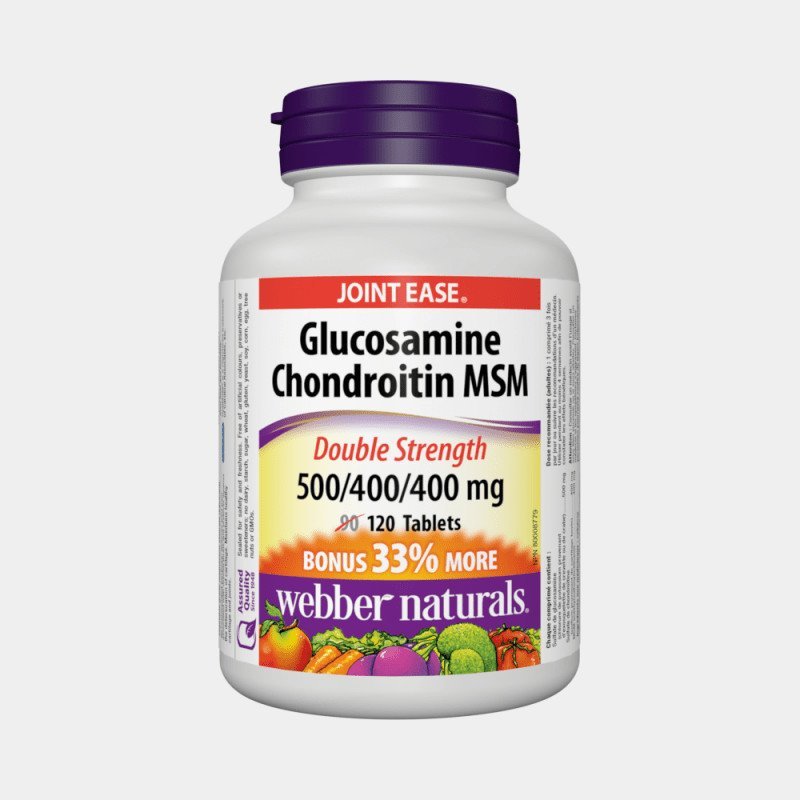 E-shop Webber Naturals Glukosamín Chondroitín a MSM 1300mg FORTE 120tabliet