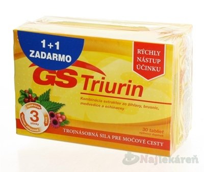 E-shop GS Triurin na močové cesty 60 tabliet