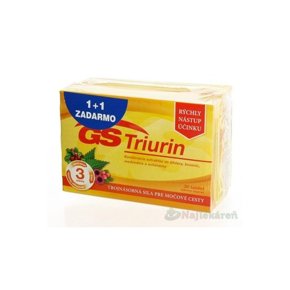 GS Triurin na močové cesty 60 tabliet
