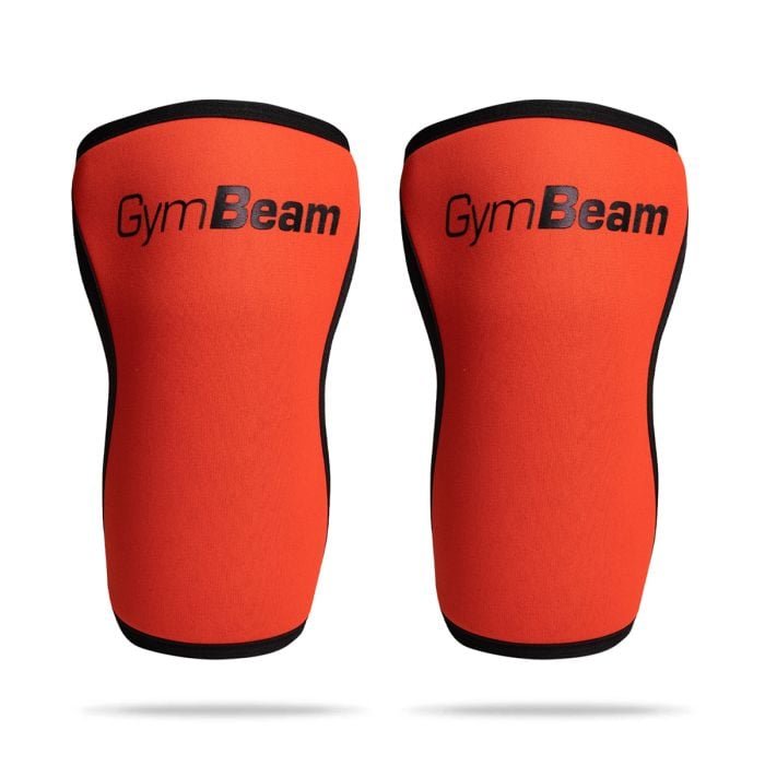 E-shop Neoprénová bandáž na koleno Conquer Red - GymBeam
