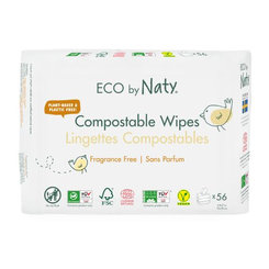 NATY NATURE BABYCARE Obrúsky vlhčené detské 3x56ks