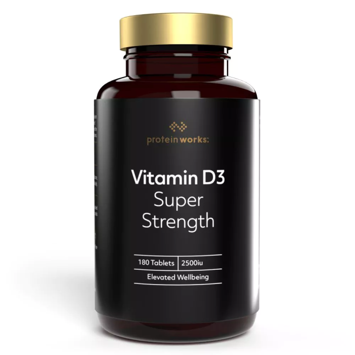 E-shop Vitamín D3 - The Protein Works, 180tbl