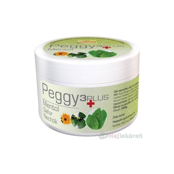 PEGGY 3PLUS Mentol, 250 g