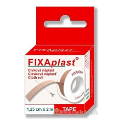FIXAplast Cievková náplasť textilná (1,25cmx2m) 1ks