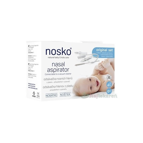 NOŠTEK SADA ODSÁVAČKA HLIENOV Z PLASTU