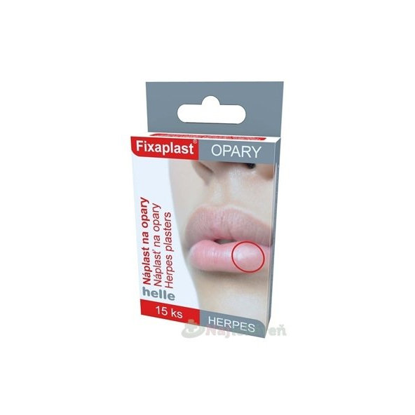 FIXAplast HERPES náplasť na opary 15ks