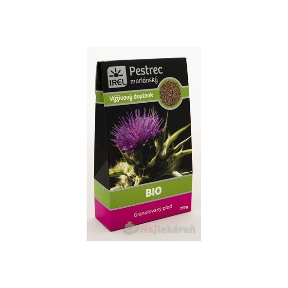 IREL Pestrec mariánsky BIO granulovaný plod, 250g