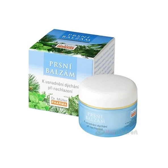 Dr. Müller PRSNÝ BALZAM na uľahčenie dýchania 50 ml