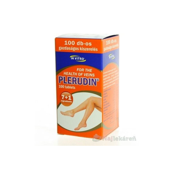 PLERUDIN s vitamínmi, 100ks