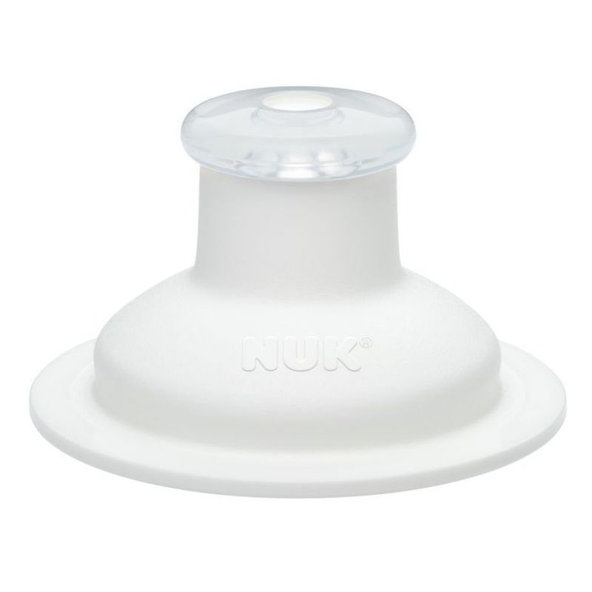 NUK FC Náhradný náustok Push-Pull silikónový (36m+) – biely