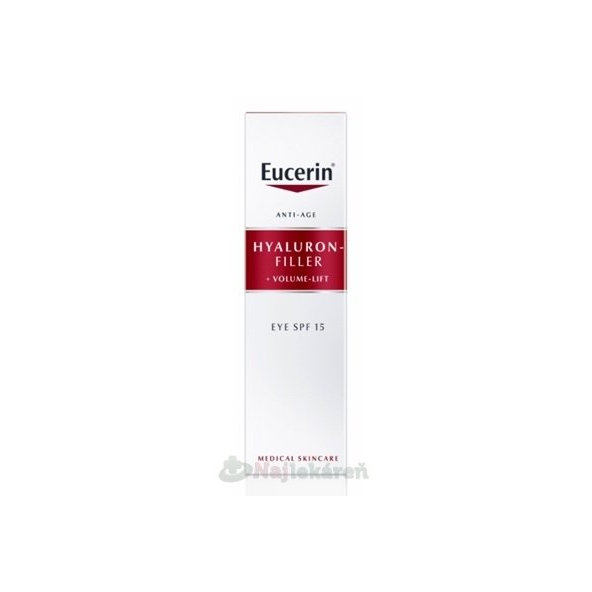 Eucerin HYALURON-FILLER+Volume-Lift Očný krém 15ml