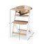 KINDERKRAFT Stolička jedálenská Enock White wooden