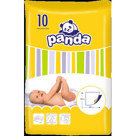 BELLA PANDA - dětské přebalovací podložky 10 ks