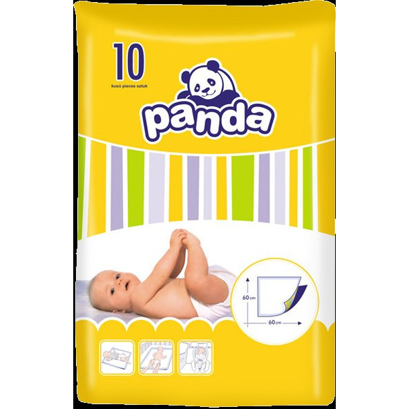 BELLA PANDA - dětské přebalovací podložky 10 ks