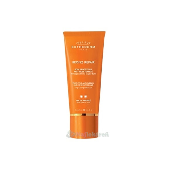 INSTITUT ESTHEDERM BRONZ REPAIR opaľovací krém proti vráskam mierne slnko 50ml
