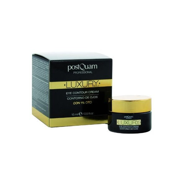 Luxusný liftingový hydratačný očný krém s 1% zlata postQuam 15ml
