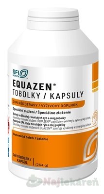 E-shop Equazen omega-3 a omega-6 360 kapsúl