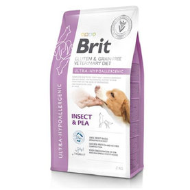 Brit Veterinary Diets GF dog Ultra-hypoallergenic granule pre psy 2kg