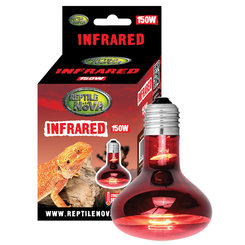 REPTILE NOVA infračervená žiarovka UVA vyhrievacia do terária 150W