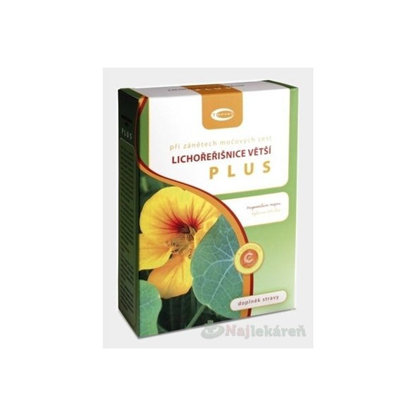 TOPVET KAPUCÍNKA väčšia PLUS na močové cesty 60 kapsúl