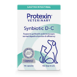 Protexin Synbiotics probiotiká a prebiotiká pre psy a mačky 50cps