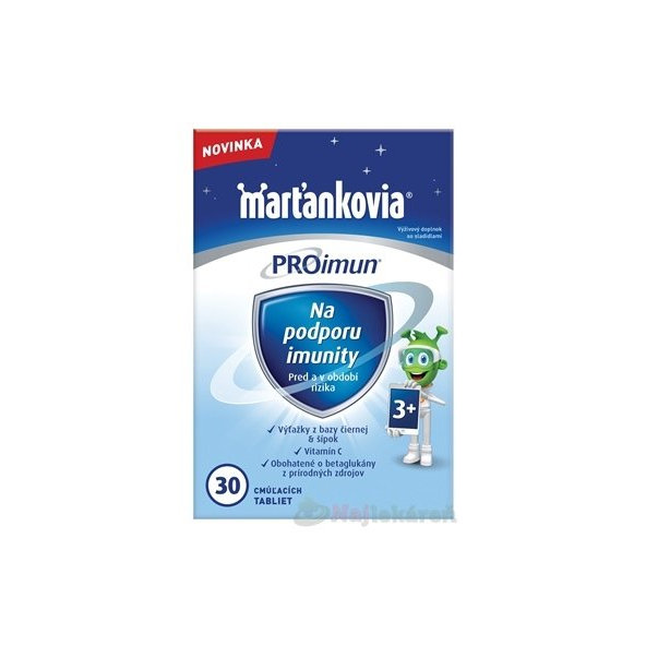 WALMARK Marťankovia PROimun cmúľacie tablety 30 ks