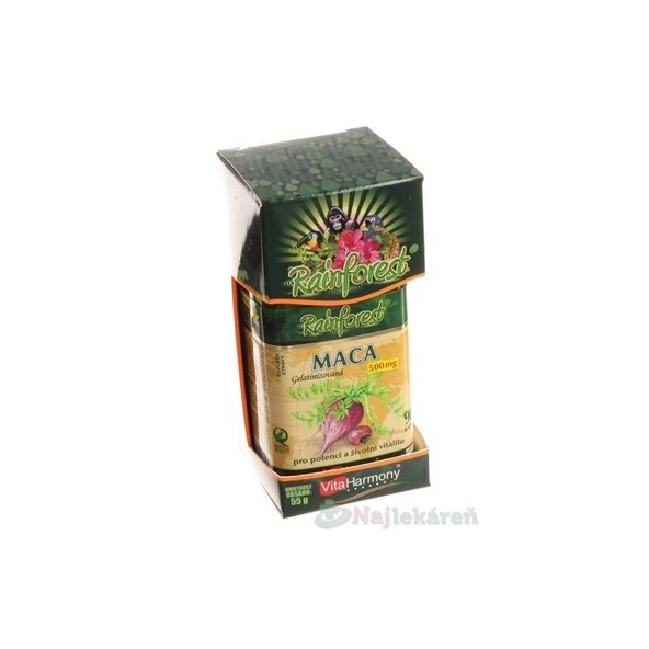 RainForest MACA 500 mg, 90 ks