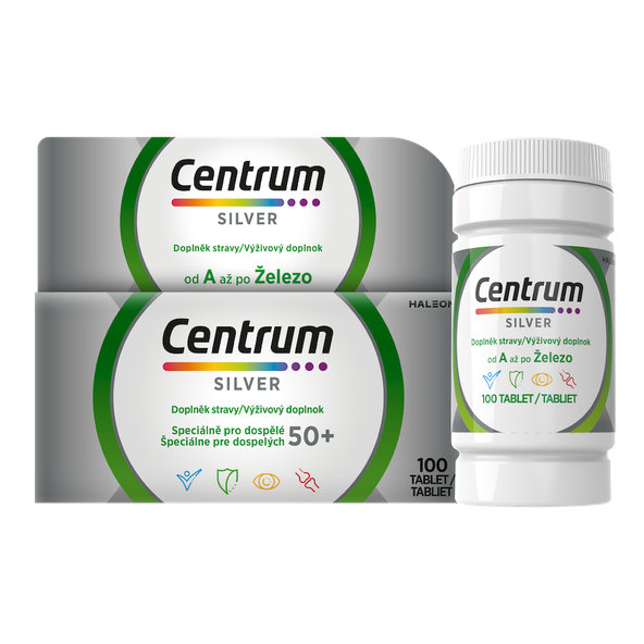 Centrum Silver pre 50+ 100tbl