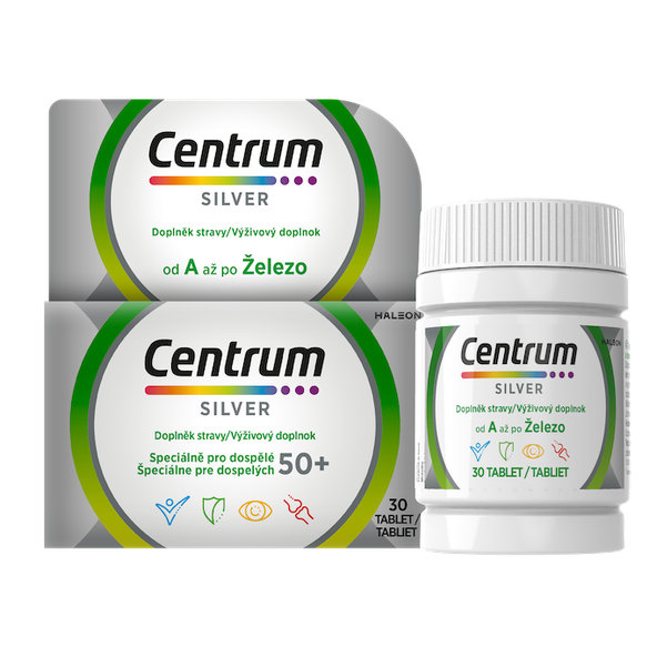 Centrum Silver pre 50+ 30tbl