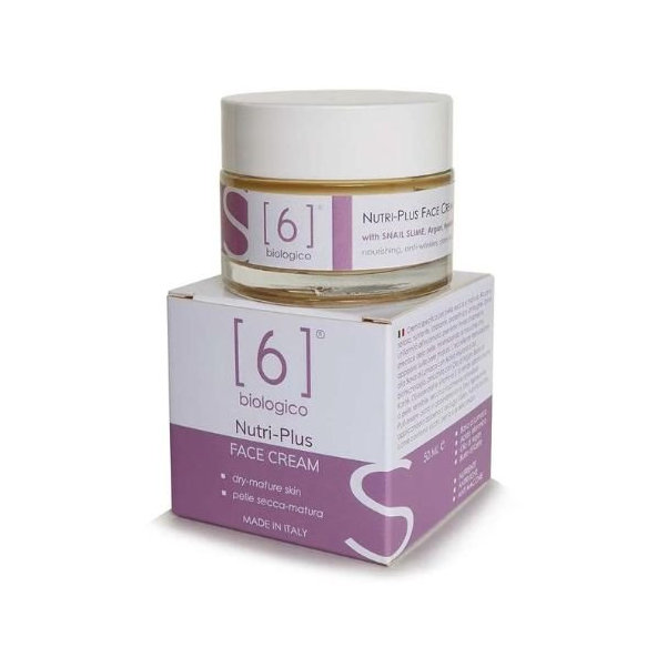 Pleťový krém so slimačím slizom Nutri Plus 6biologico 50ml