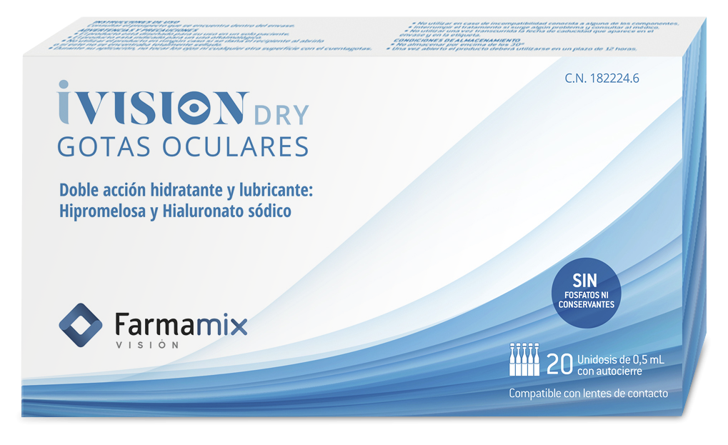 E-shop Farmamix iVision DRY umelé slzy 20x0,5 ml