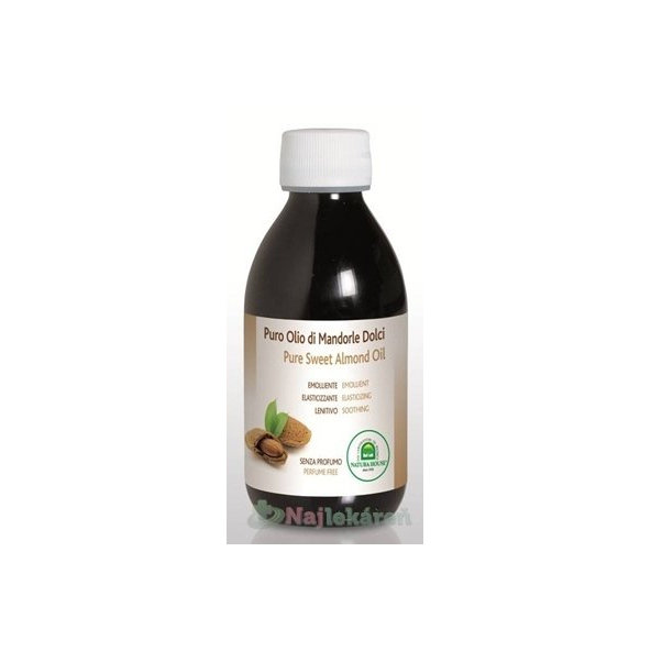 NH - MANDĽOVÝ OLEJ (Pure Sweet Almond Oil) s Flip uzáverom 200 ml