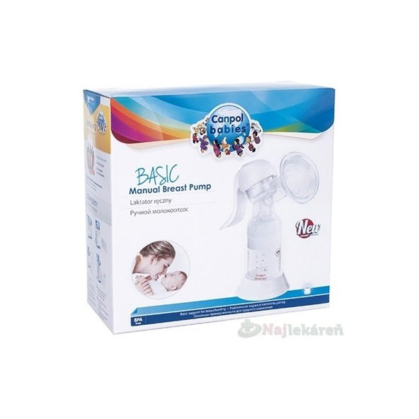 Canpol Babies BASIC Manuálna odsávačka set