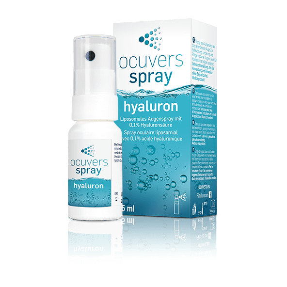 Ocuvers spray hyaluron, 15 ml