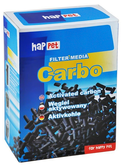 E-shop Happet CARBO - aktívne uhlie do akváriových filtrov 500g