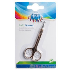 Canpol Babies Nožničky celokovové pre batoľatá 1ks