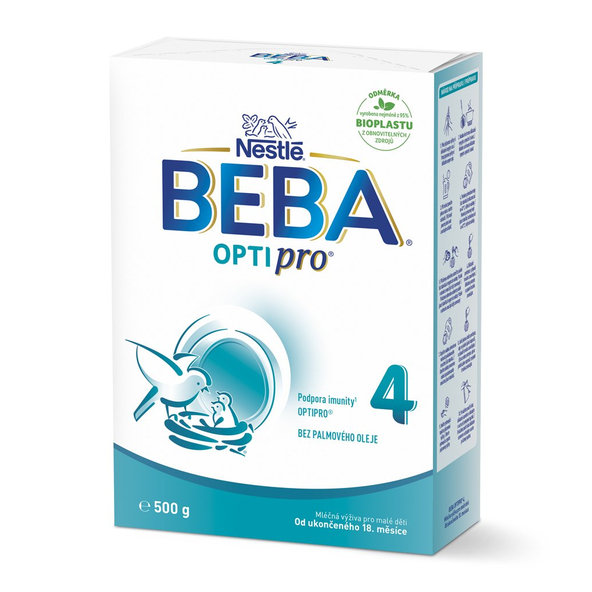 BEBA OPTIPRO® 4 Mlieko batoľacie, 500 g​