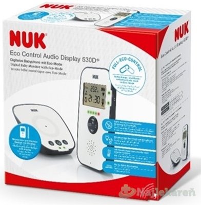 E-shop NUK Eco Control Audio Display 530D+ Baby monitor