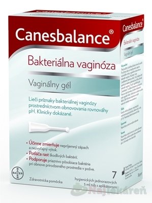 E-shop Canesbalance vaginálny gél, tuba s aplikátorom 7x5 ml (35 ml)