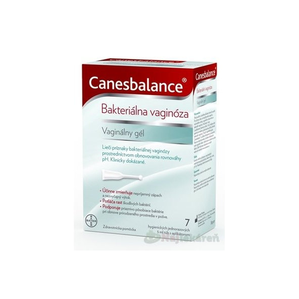 Canesbalance vaginálny gél, tuba s aplikátorom 7x5 ml (35 ml)