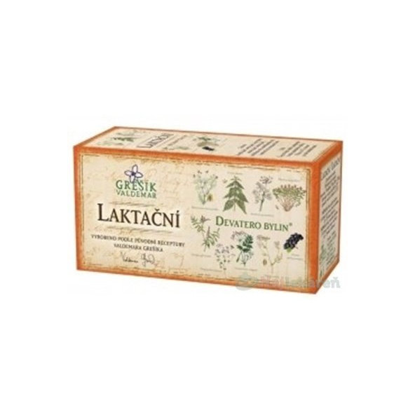 GREŠÍK LAKTAČNÝ ČAJ, 20x1,5g