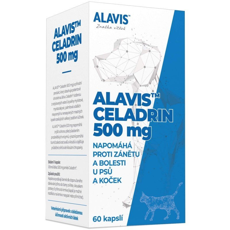 E-shop ALAVIS CELADRIN kĺbová výživa pre psy a mačky 60tbl