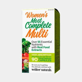Webber Naturals Multi Komplex vitamínov pre ženy 90 kapsúl