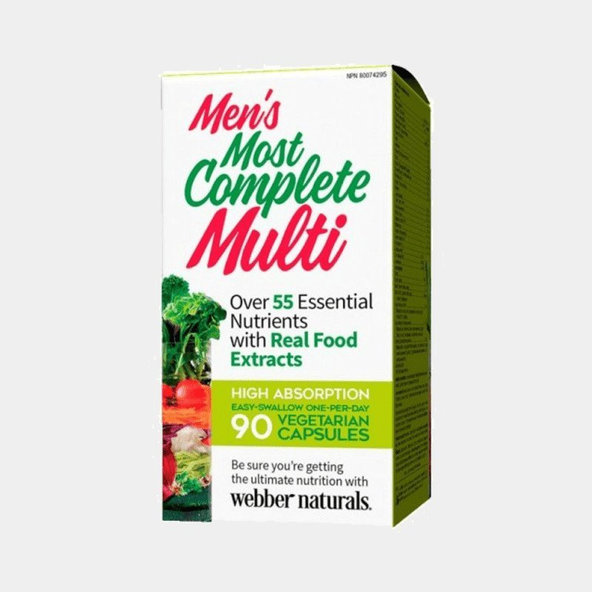 Webber Naturals Multi Komplex vitamínov pre mužov 90 kapsúl