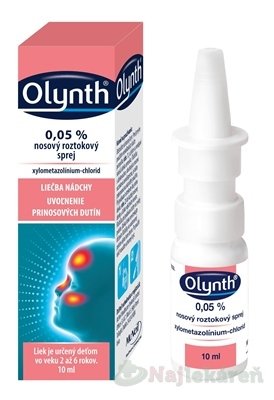 E-shop Olynth 0,05 % na upchatý nos a nádchu 10 ml