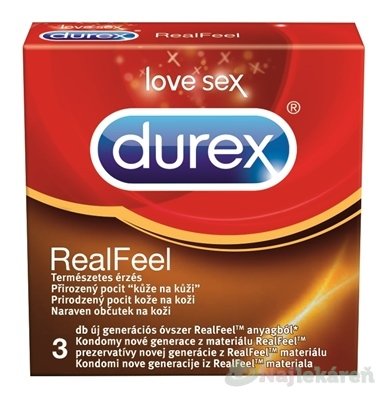 E-shop DUREX Real Feel 3ks