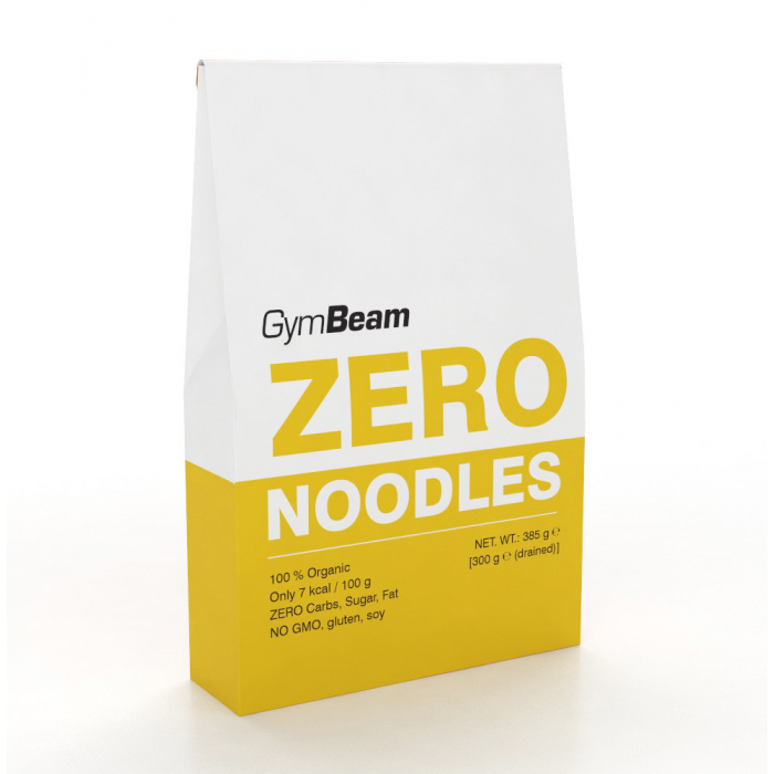 E-shop BIO Zero Noodles 385 g – GymBeam 20 x 385 g