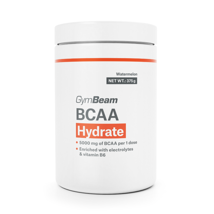 E-shop BCAA Hydrate - GymBeam modrá malina 375g