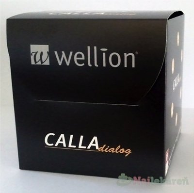 E-shop Wellion CALLA Dialog - Glukometer so zvukovým oznamovaním nameraných hodnôt, 1set